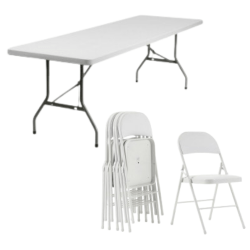 1 Rectangle Table/6 Chairs