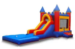 Combo II Bouncy House (Water Slide/With Pool)